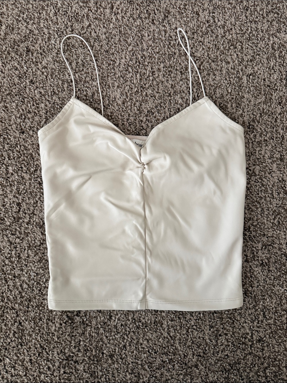 Heartloom Faux Leather tank